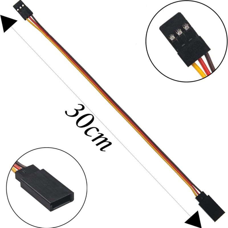 Extensão de Servo 30cm padrão JR/Spektrum