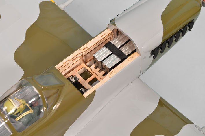 AEROMODELO SPITFIRE 20-30cc 1:6 ¼ ARF PHOENIX PH151 - Imagem 8