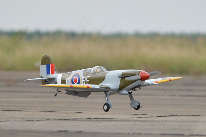 AEROMODELO SPITFIRE 20-30cc 1:6 ¼ ARF PHOENIX PH151 - Imagem 6