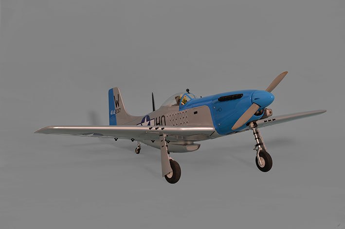 Aeromodelo P51 MUSTANG GP/EP 15-20cc 1:7¼ ARF - Imagem 3