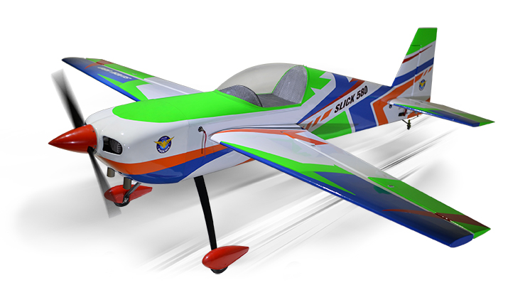 Green Slick 580 size 120cc GP Carbon ARF