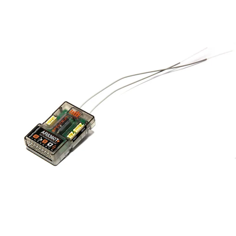 Receptor Spektrum AR8360T+ Estabilização AS3X+  Telemetria e Safe