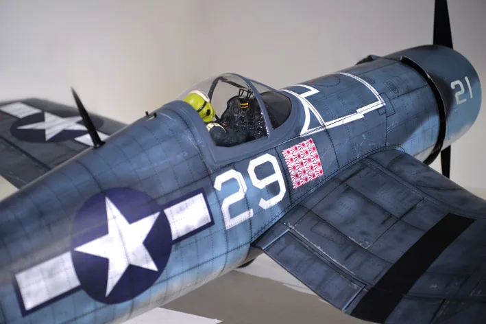 Aeromodelo F4U CORSAIR 60cc Carbon - Imagem 7