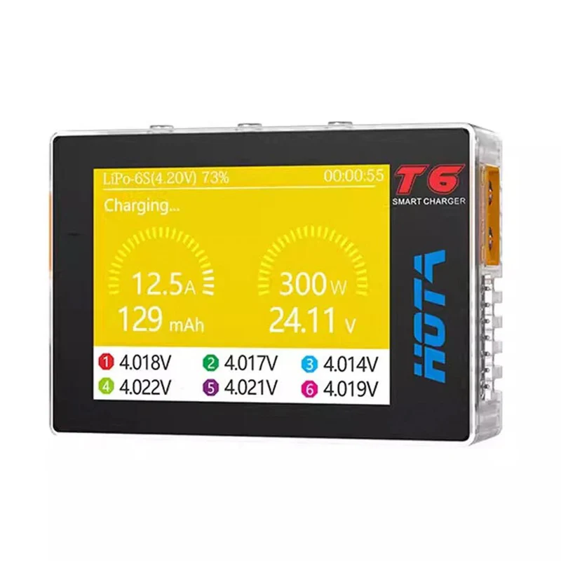 Carregador Hota T6 300W 15A 6S - Imagem 2