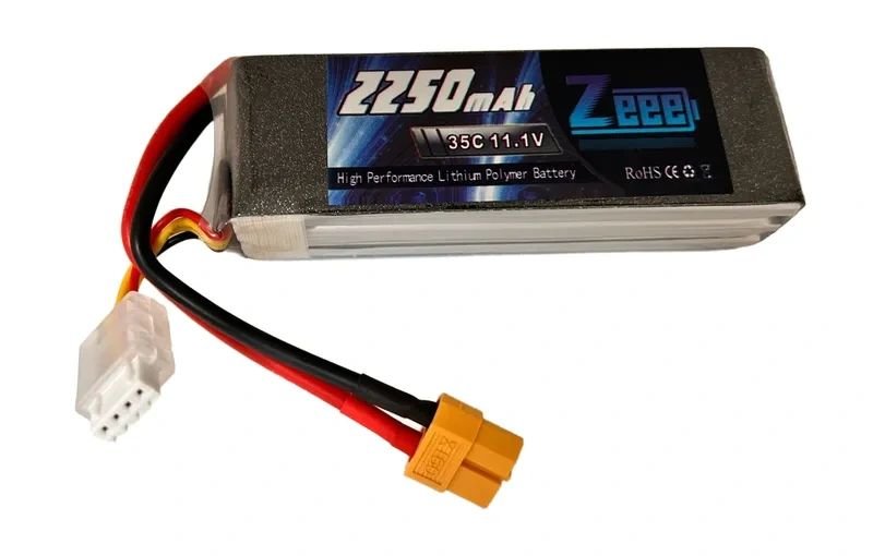 Bateria Lipo 2200mAh 2250mAh 11.1V 35C XT60 Zeee Power