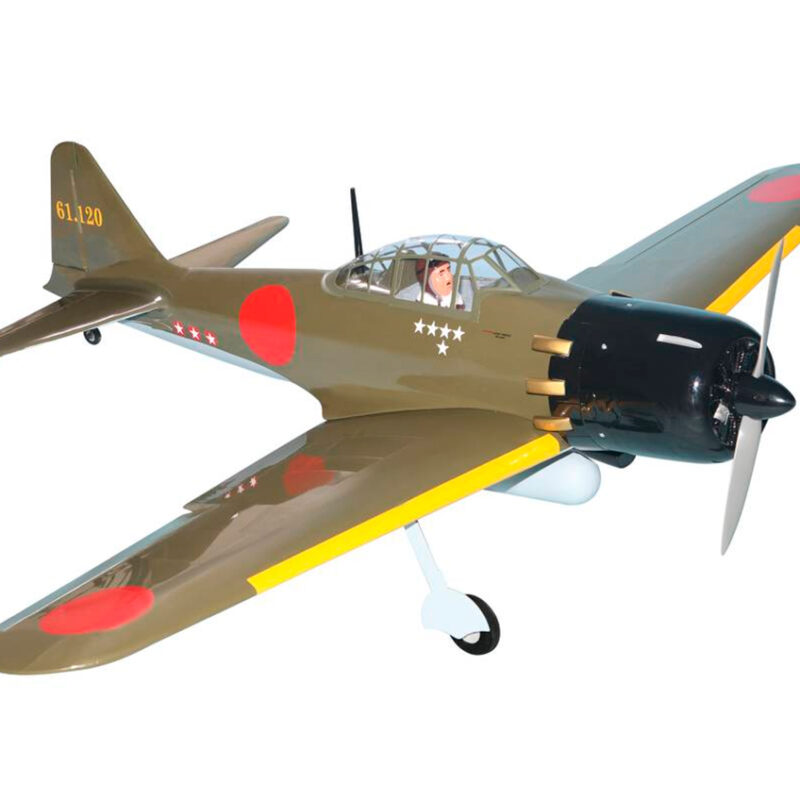 A6M Zero 67pol Wingspan - ARF 20cc Gas Includes Electric Retracts SEA123NGEAR