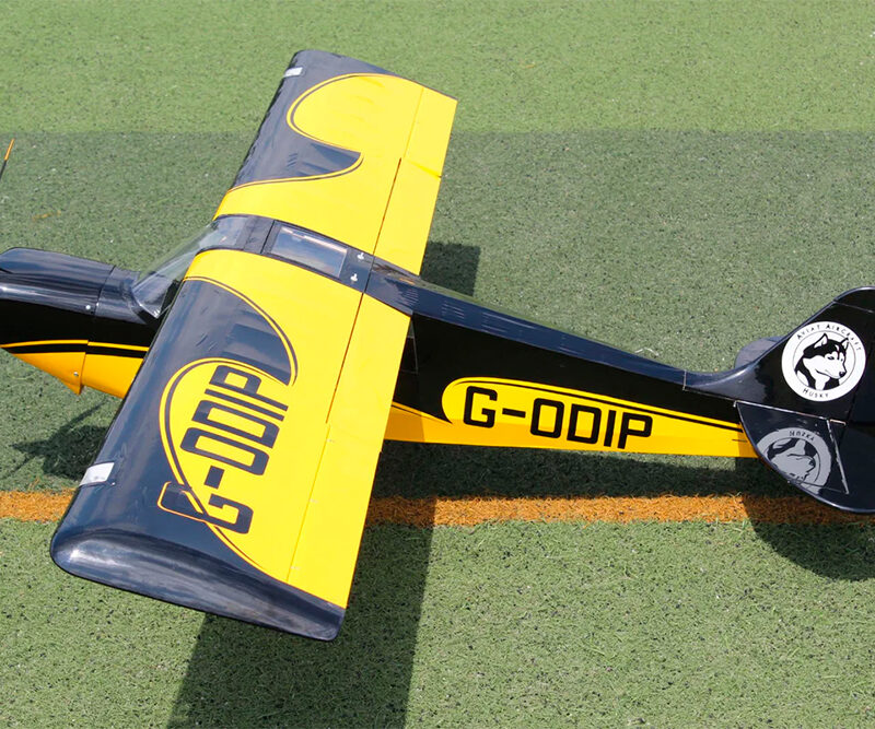 Aviat A-1C Christen Husky 15cc 20cc Amarelo ARF SEA180N