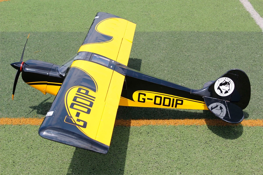 Aviat A-1C Christen Husky 15cc 20cc Amarelo ARF SEA180N