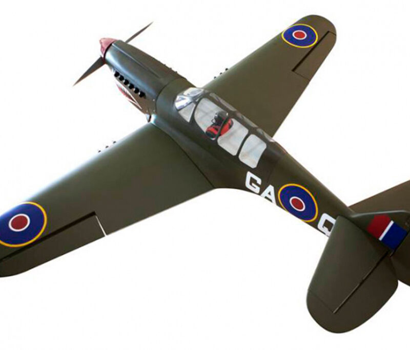 P-40 Warhawk Shark Head 80pol ARF 50- 60cc Included Electric Retracts SEA250S