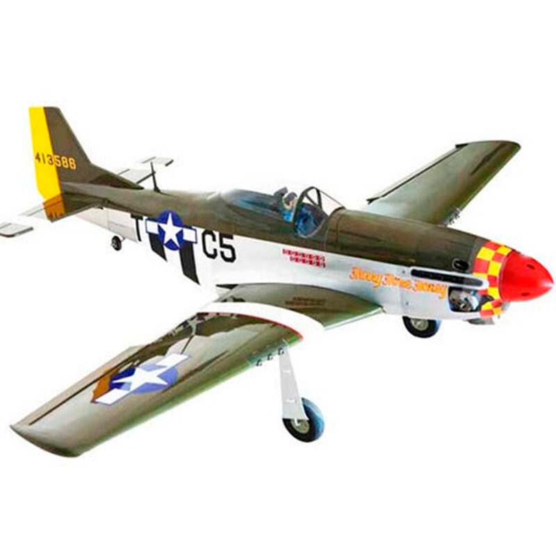 P-51D Mustang 10cc Trem Retratil SEA276NGear