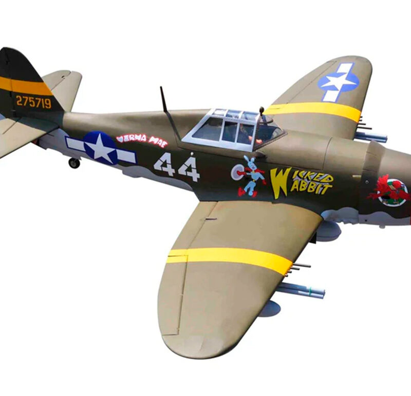 Giant P-47B Wicked Wabbit 81polARF 55-60cc with 3pc of Electric Retracts SEA306NGEAR