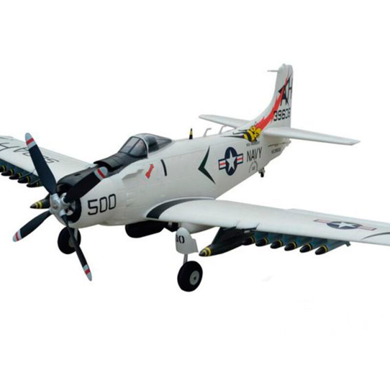 SkyRaider A-1 35-60cc ARF SEA348grey