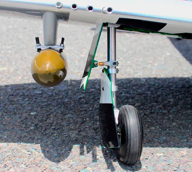 P-47D Chief Ski-U-Mah II ARF 70 in 35cc included Electric Retracts Gear SEA398SkiGear