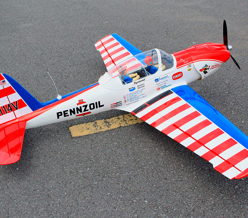 Giant 1/4 Scale ART Scholl Pennzoil Super Chipmunk 99pol ARF 60-76cc SEA410ART