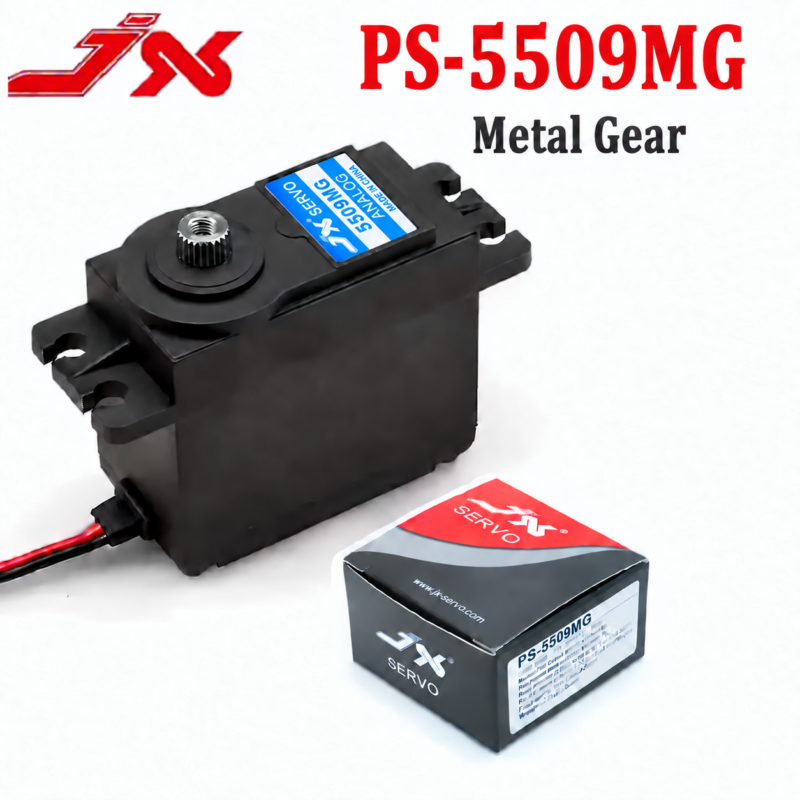 Servo JX PS-5509MG 9Kg Analógico Metal Gear